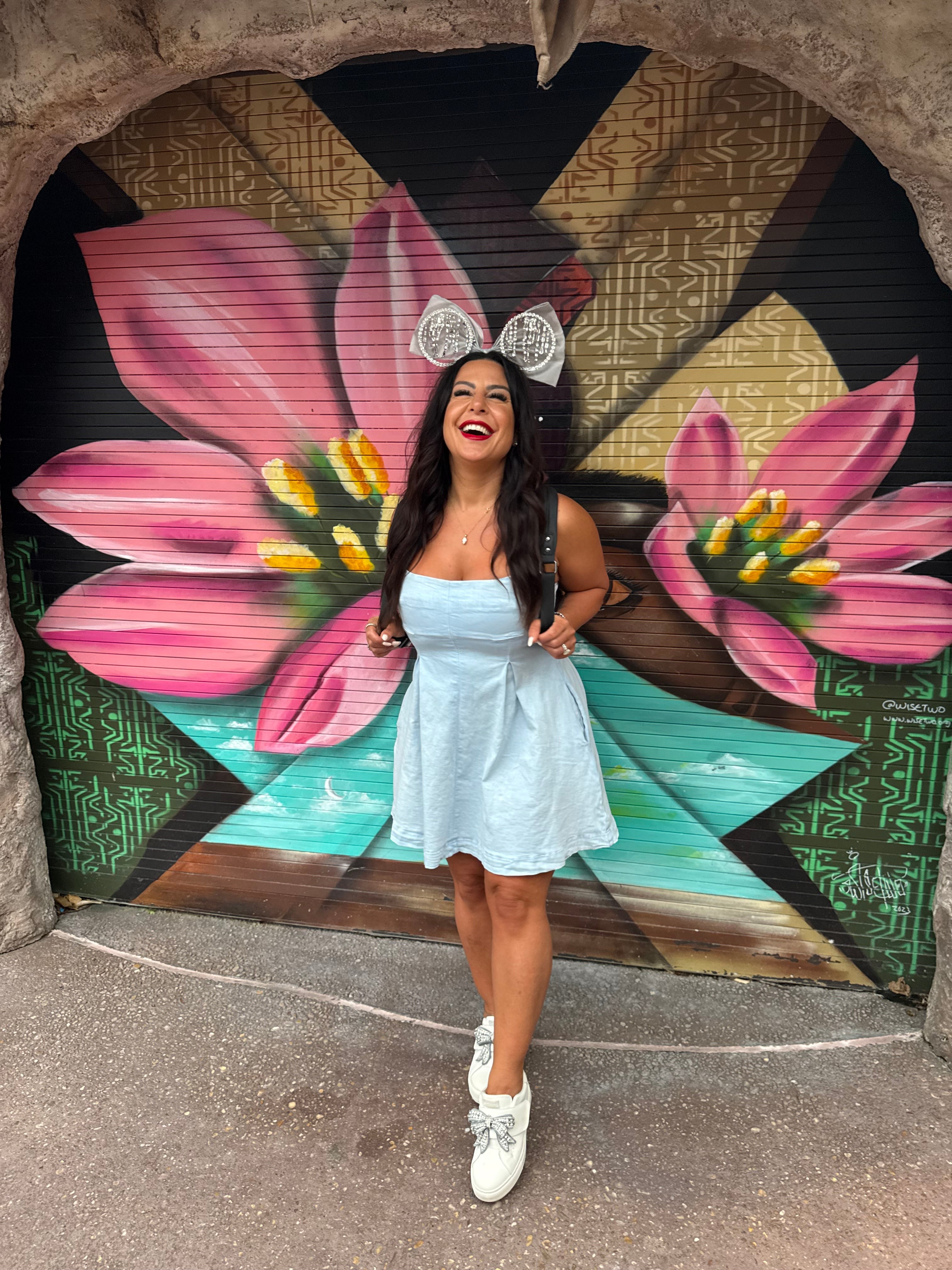 Chic Denim pleat Tank  Dress