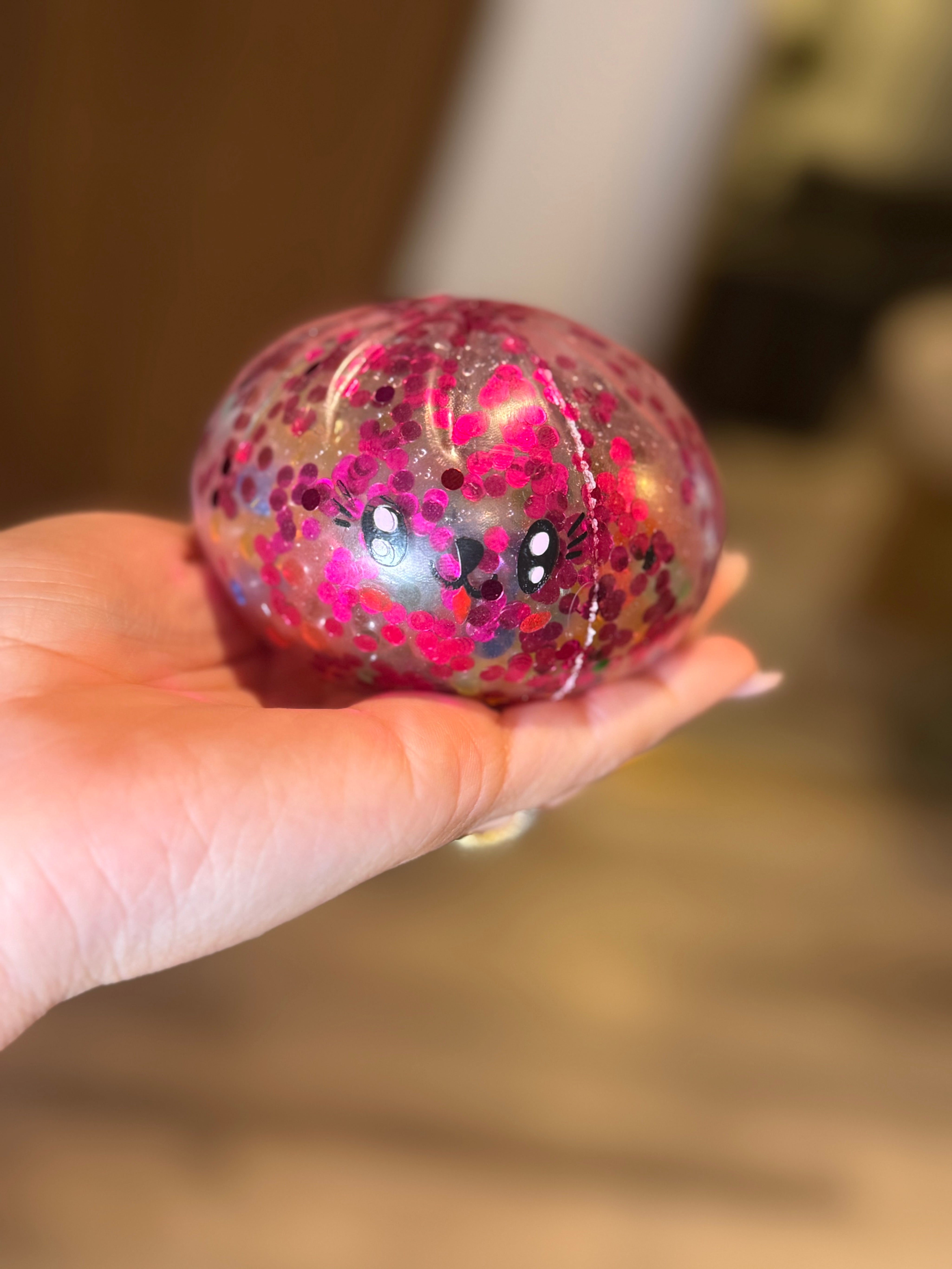Pink Glitter Dumpling