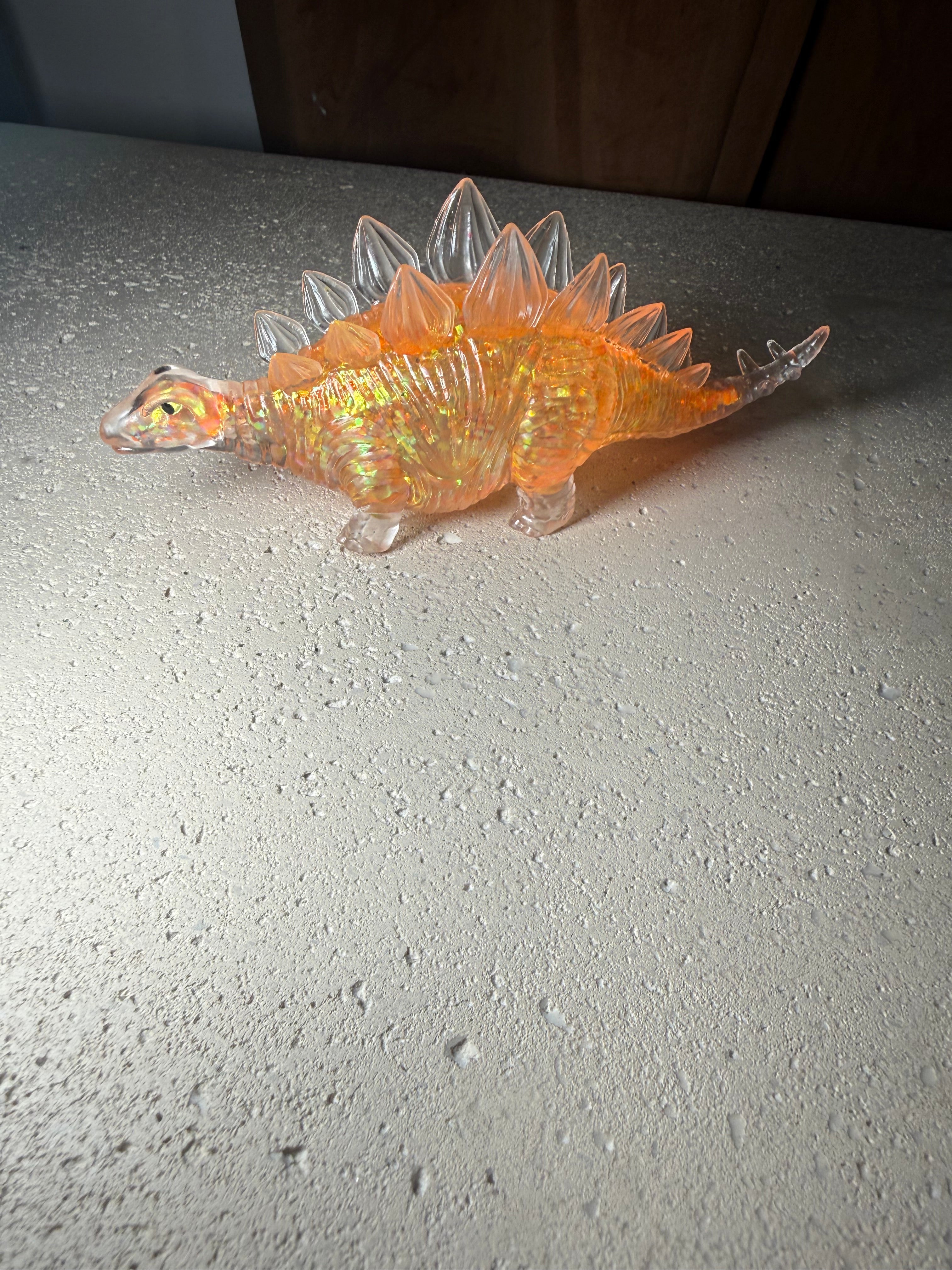 Orange Dinosaur Squishy