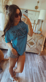 Raising My Husband Is Exhausting Graphic Top