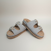 Corky She's Spicy Black and White Sandals