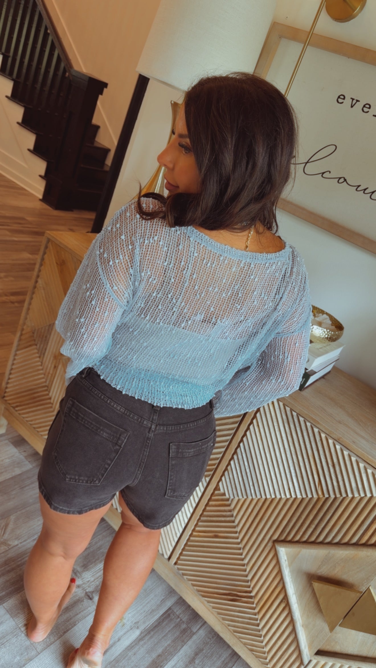 Yelete Grey Thin Strap Tank