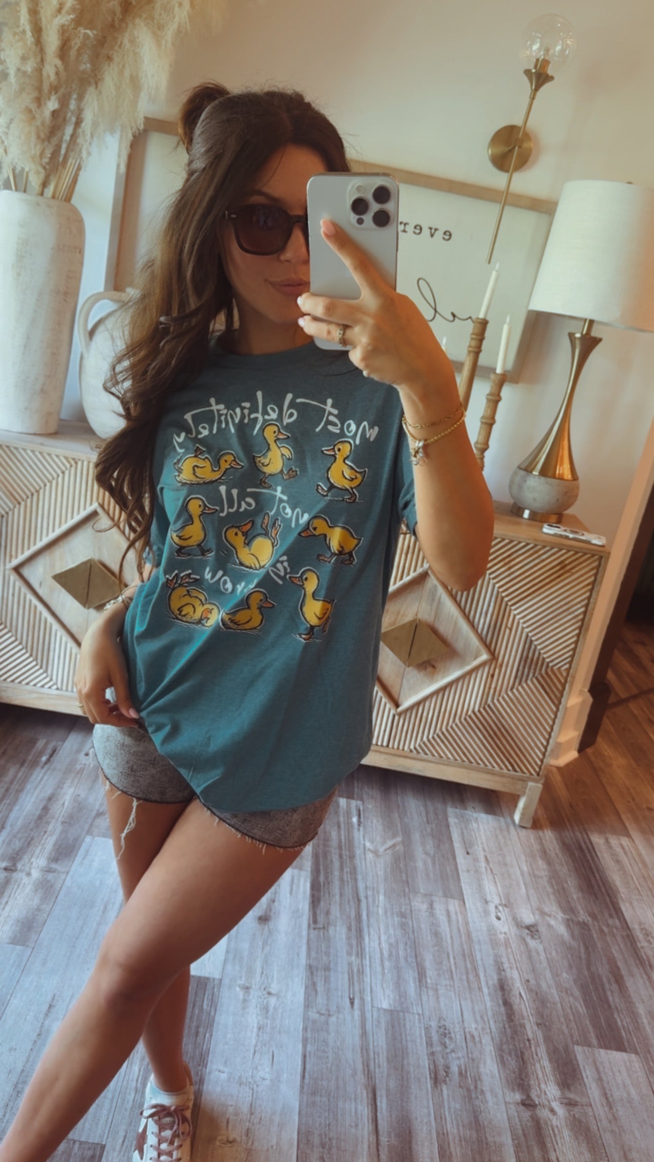 Ducks Not in a Row Graphic Top