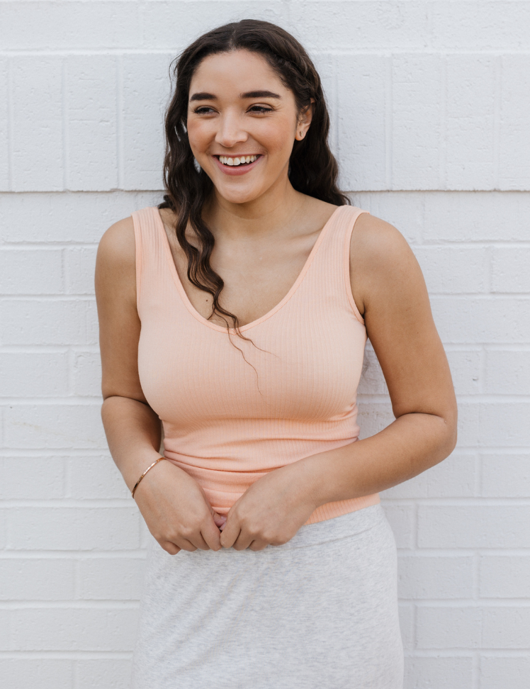 Ribbed Reversible Tank (DW)