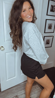 TIs The Season Chenille Patch Crewneck