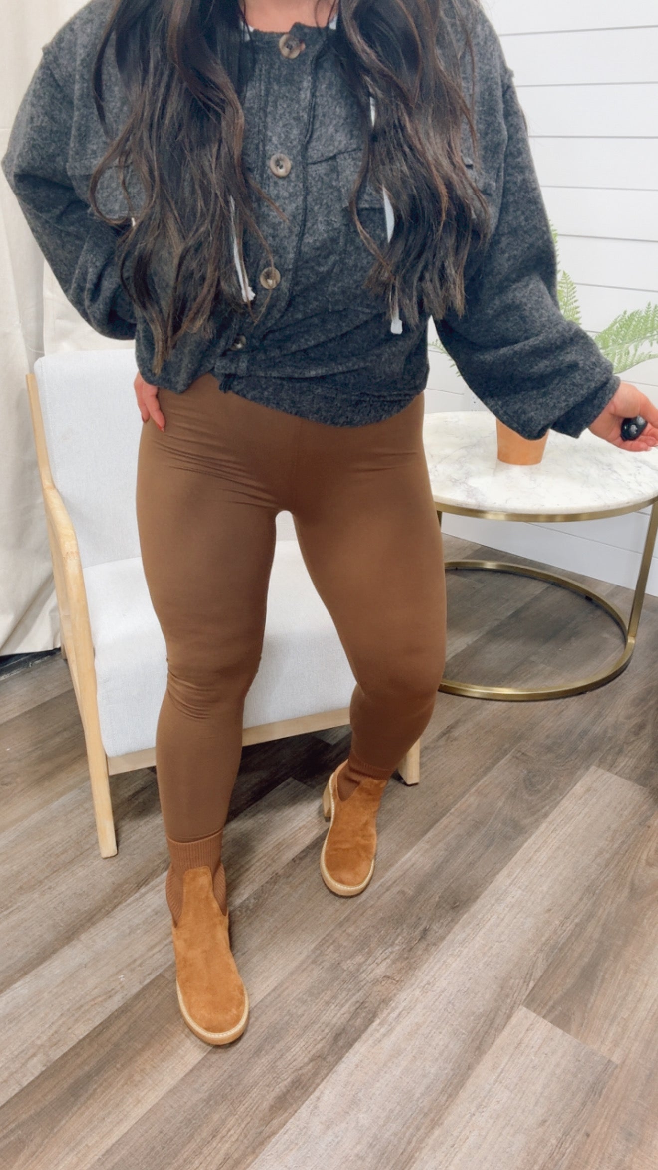 Mocha Brown Ultra Soft Leggings