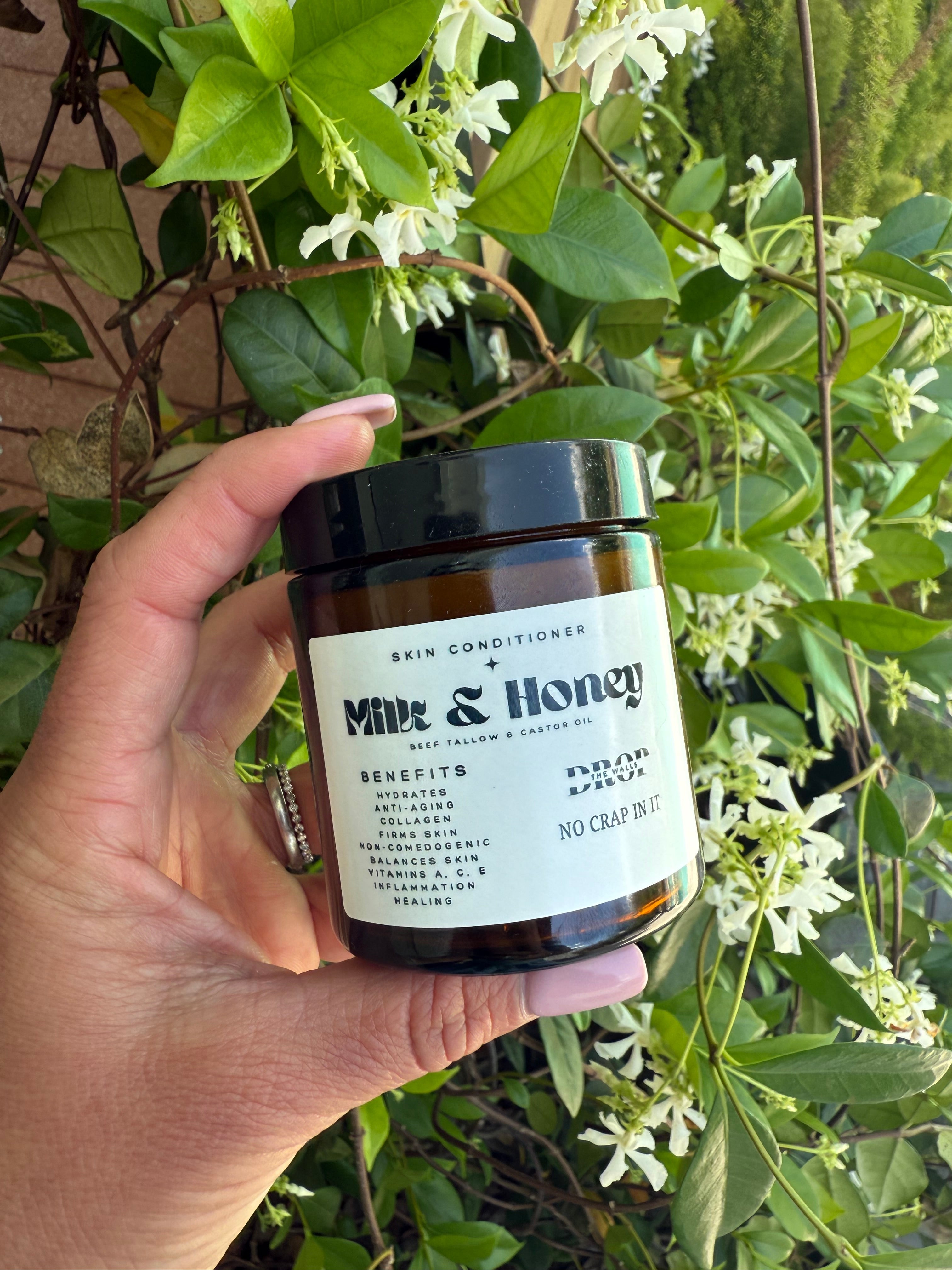 BELLA NEANE Drop the Walls Beef Tallow Castor Oil Firming by  Cream 4 ounce *Final Sale*