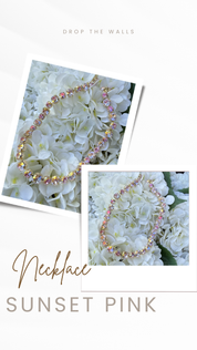 Diva Bling Crystal and Gold Necklace