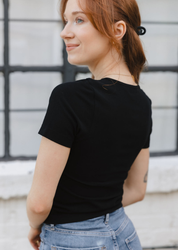 Short Sleeve Waist Length Top (DW)