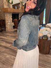 Medium Wash Everday Denim Jacket
