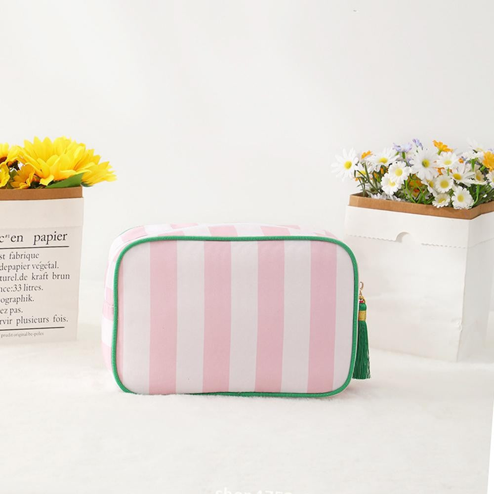 Watermelon Stripe Make Up Bag