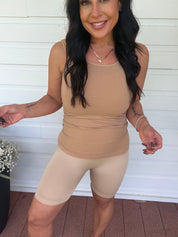 Nude Body Shaping Compression Tank