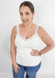 Lace Corset Cami - Curvy (DW)