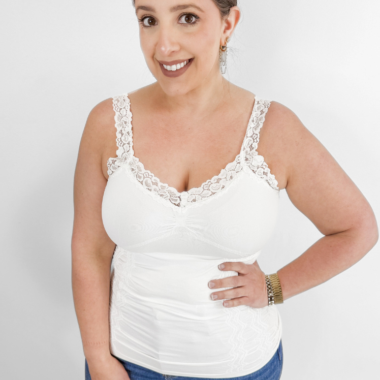 Lace Corset Cami - Curvy (DW)