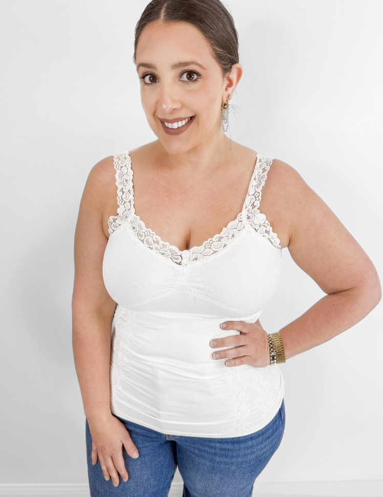 Lace Corset Cami - Curvy (DW)