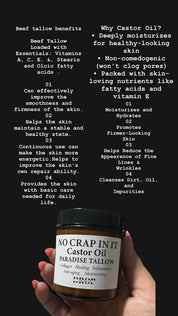 BELLA NEANE Drop the Walls Beef Tallow Castor Oil Firming Cream 8 ounce  *Final Sale*