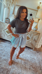 Ultra Soft Cooling Cropped Short Sleeve Top