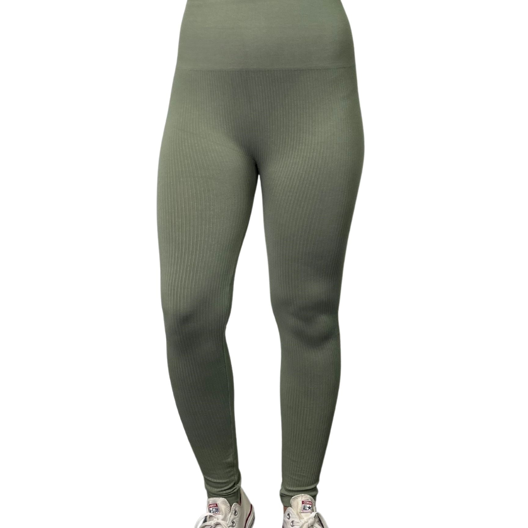 Ribbed High Waist Leggings (DW)