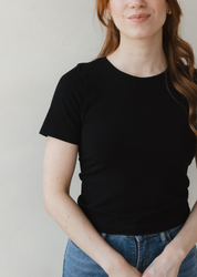 Short Sleeve Waist Length Top (DW)