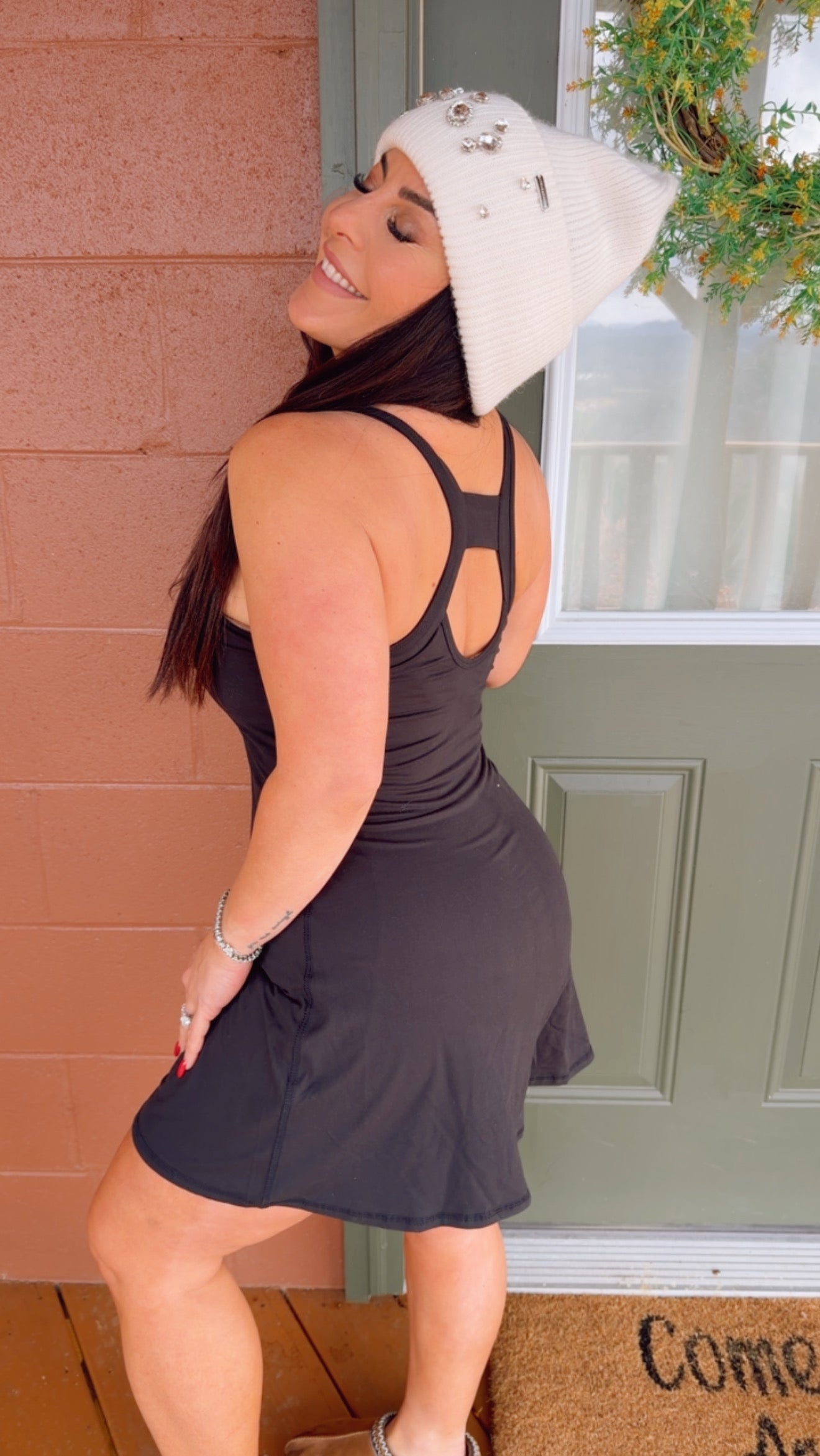 Chic Raemode Dress With Built in Shorts