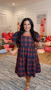 Dolly Doll Plaid Dress