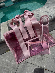 Clear Luxe Tote Bag