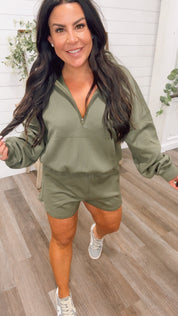 Olive Heaven Soft Shorts