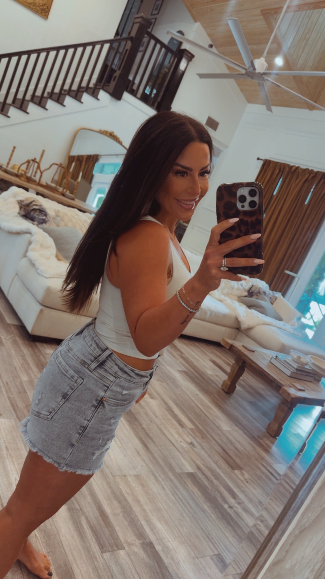Taupe Vcut Lightweight Tank
