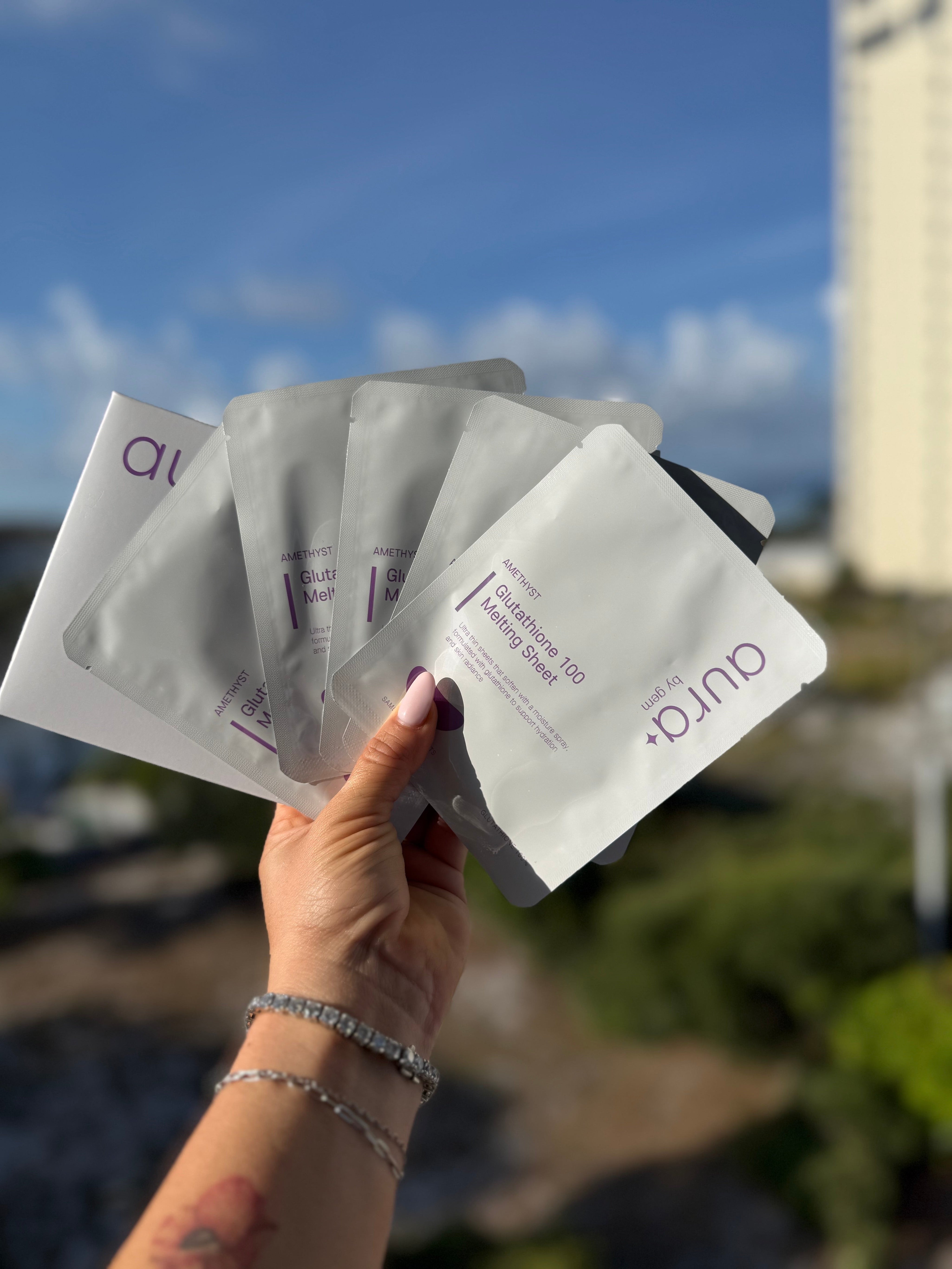 Aura Glutathione 100 Melting Sheet