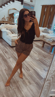 Sassy Black Lace POL Tank