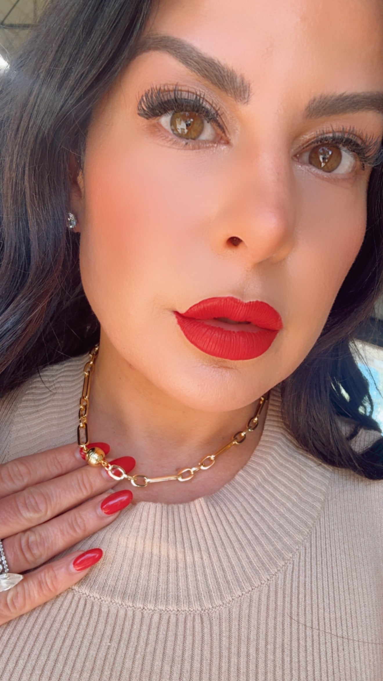 Bella Neane Exclusive Large Paper Clip Magnetic Necklace