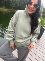 Heaven Soft Light Olive Hoodie