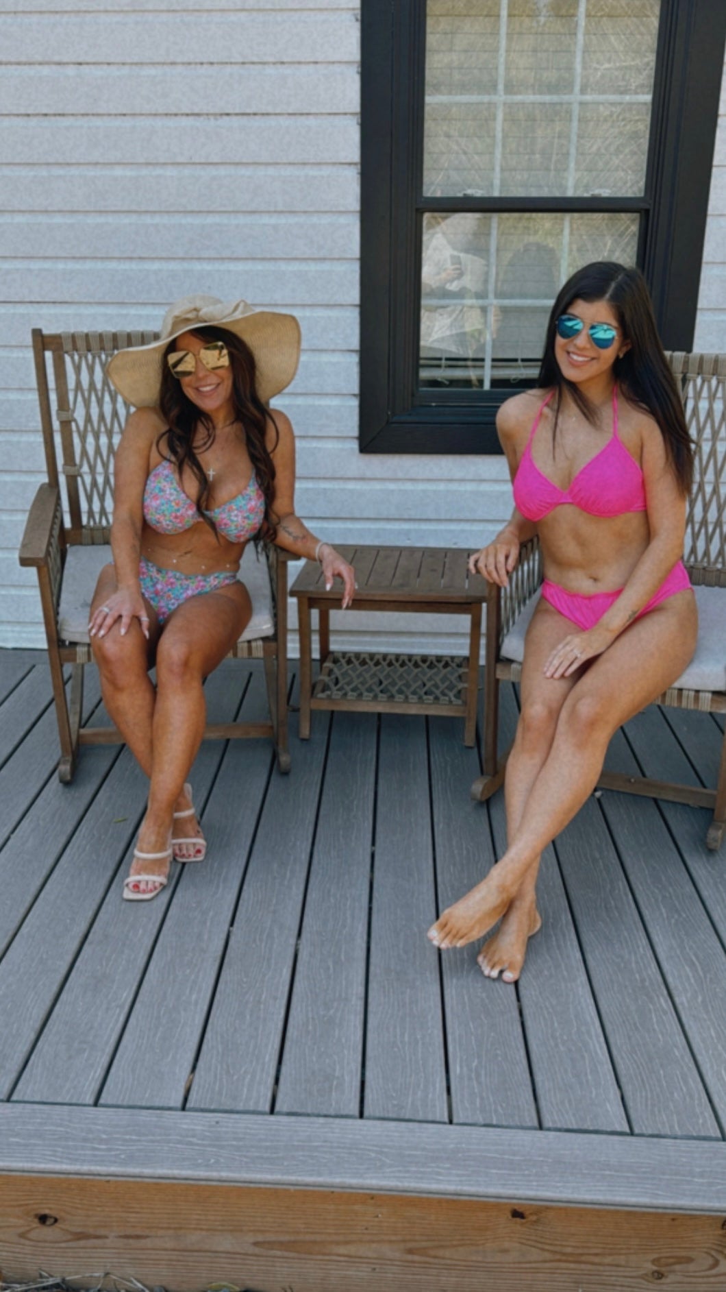 Sassy Hot Pink Scrunch Back Jeaneane's Custom Bathing Suit Bottom