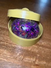 Purple Glitter Squishy W Multicolor Orbee