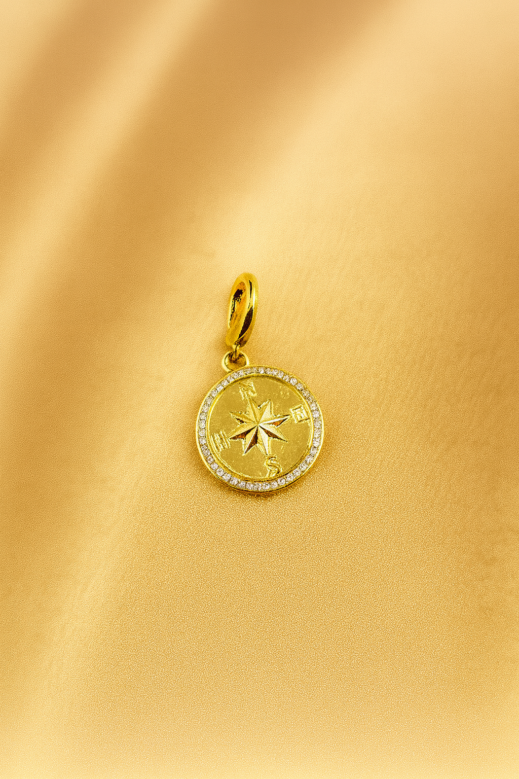 Bella Neane Exclusive Gold Compass Charm