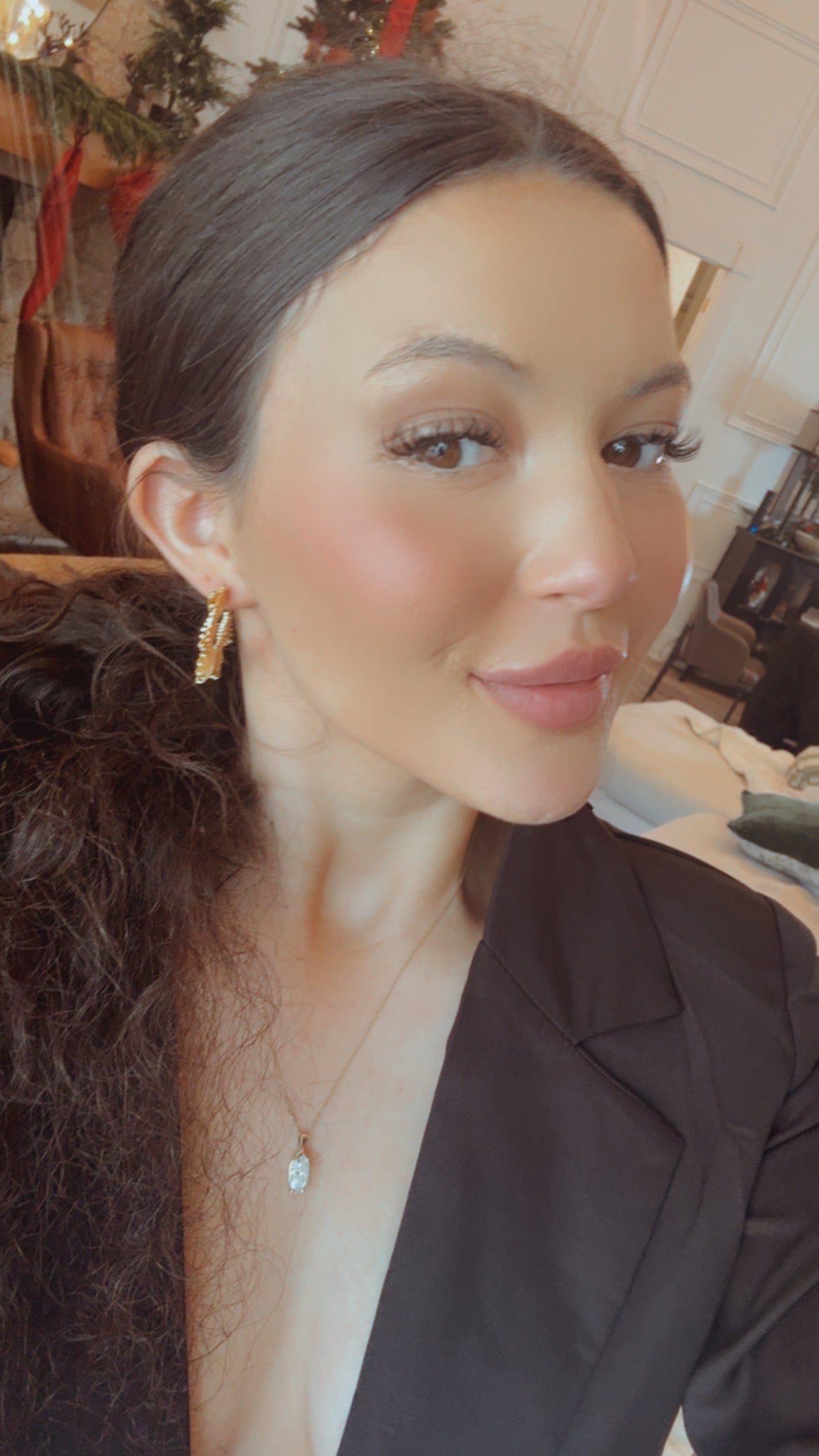 Bella Neane Diva Gold Sun earrings