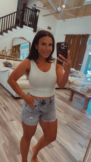 Taupe Vcut Lightweight Tank