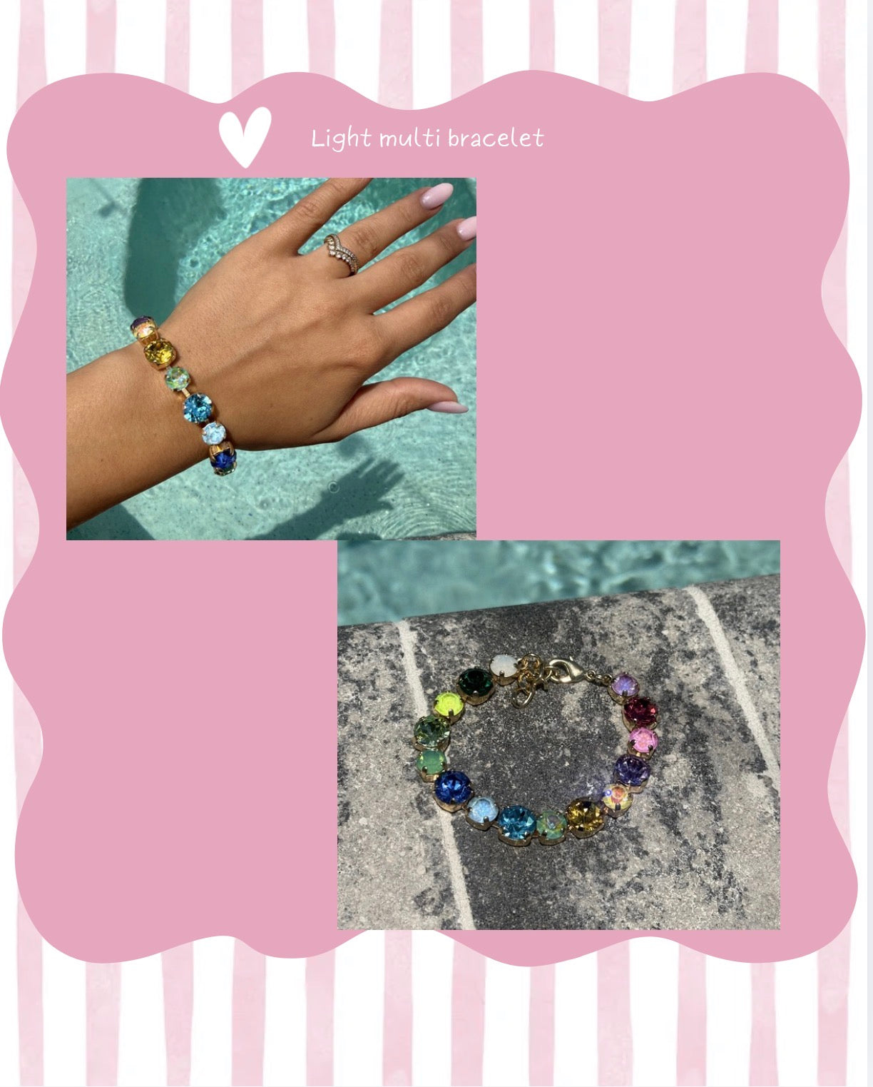 Diva Crystal Ultra Bling Bracelet