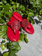 Red Diva Crystal Inspired Sandals