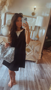 White and Black  Leopard The Tote Bag