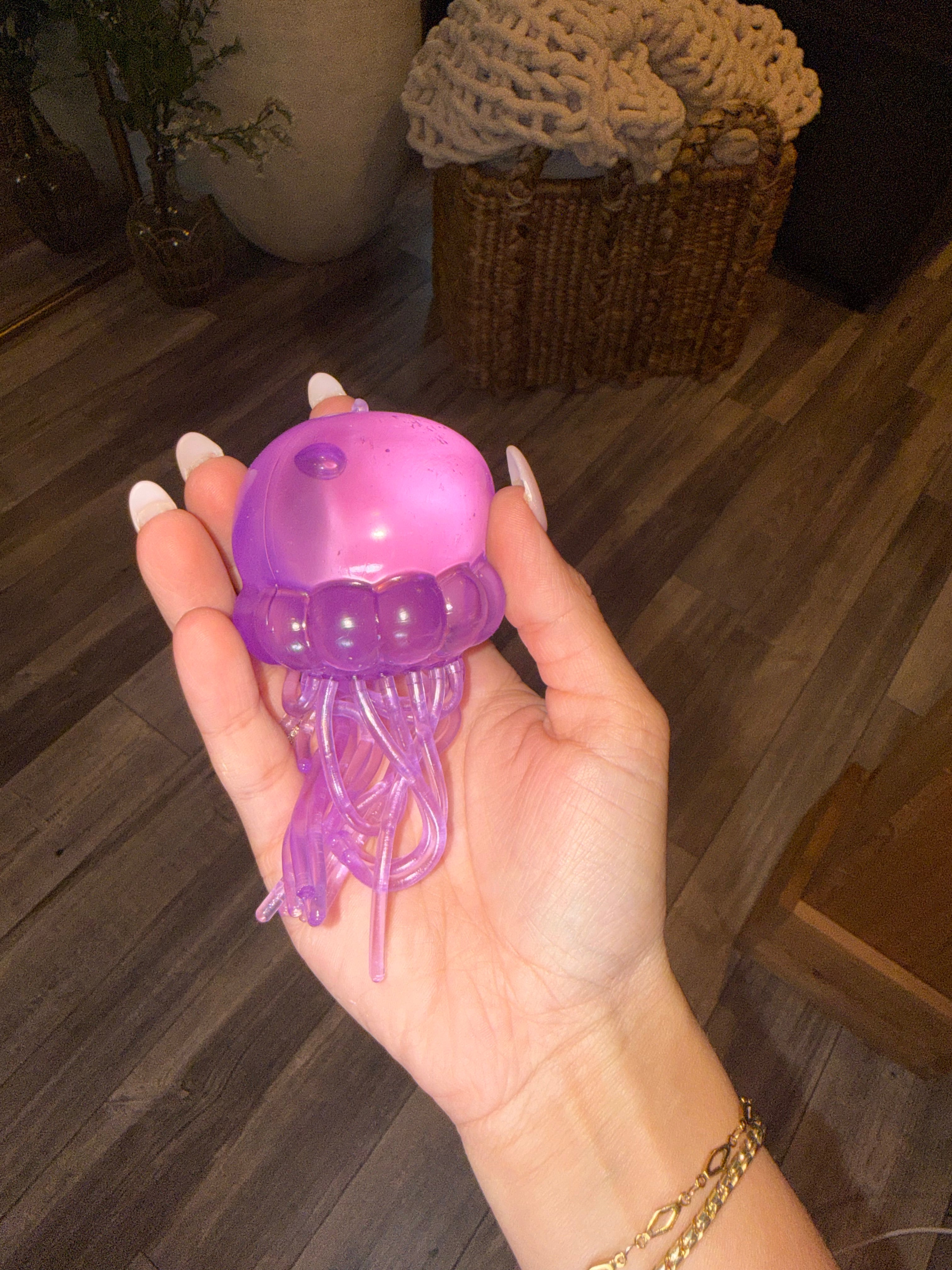 Purple Squishy Jellyfish