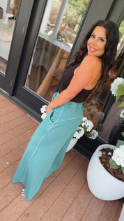 Ultra Soft High Neck Racerback Tank With Built in Bra