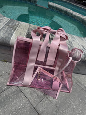 Clear Luxe Tote Bag