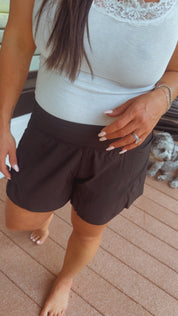 Rae Mode Black Active Everyday Shorts