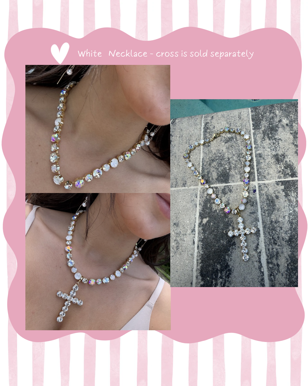 Diva Crystal Ultra Bling Necklace