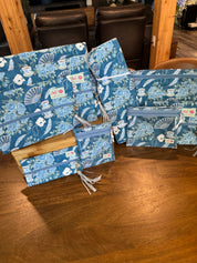 Jeaneane's Custom Make Up Junkie Bag Victorian Tea Party