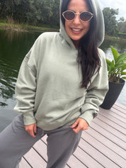 Heaven Soft Light Olive Hoodie
