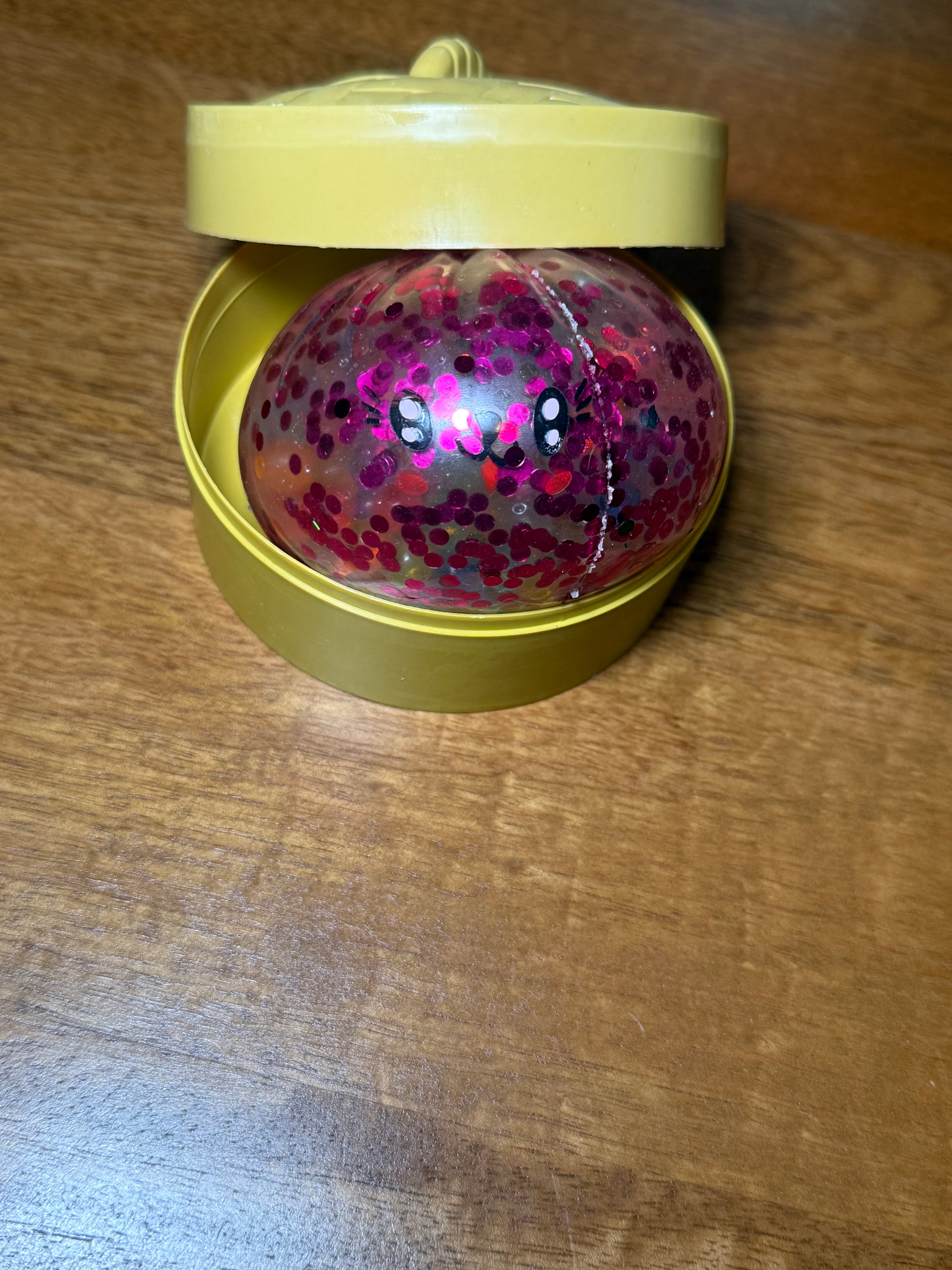 Pink Glitter Dumpling