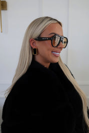 BROOKE EARRINGS – BLACK ￼