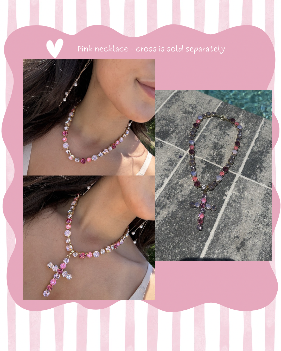 Diva Crystal Ultra Bling Necklace